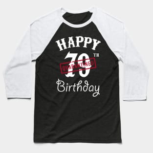 Happy 79th Quarantined Birthday Baseball T-Shirt